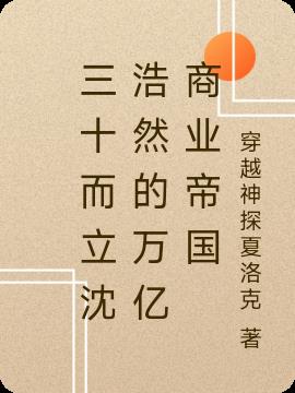 三十而立沈浩然的万亿商业帝国